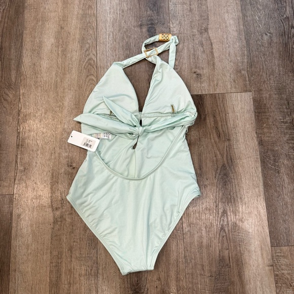 NWT Lspace Swimsuit Onepiece Mint Green Size 6 - Picture 2 of 5